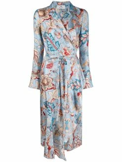 ETRO robe à imprimé graphique