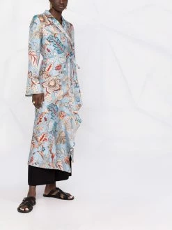 ETRO robe à imprimé graphique