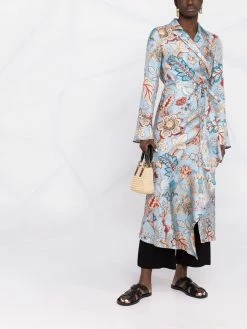 ETRO robe à imprimé graphique