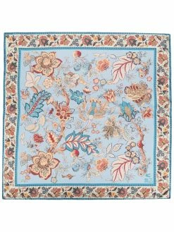 ETRO écharpe Floral en soie