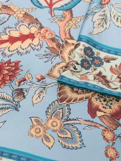 ETRO écharpe Floral en soie
