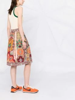 ETRO jupe mi-longue à imprimé cachemire