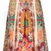 ETRO jupe mi-longue à imprimé cachemire