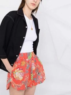 ETRO short à imprimé cachemire
