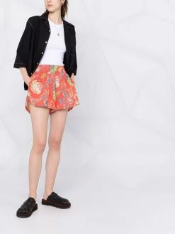 ETRO short à imprimé cachemire