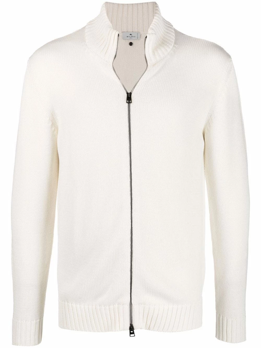 ETRO Prix Ourlé Cardigan zippé en maille cardigans homme 1 ETRO cardigan zippé en maille