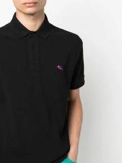 ETRO polo à logo brodé