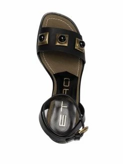 ETRO sandales en cuir à ornements