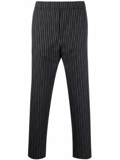 ETRO pantalon droit à rayures
