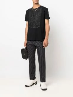 ETRO pantalon droit à rayures