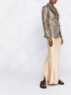 ETRO blazer à motif cachemire