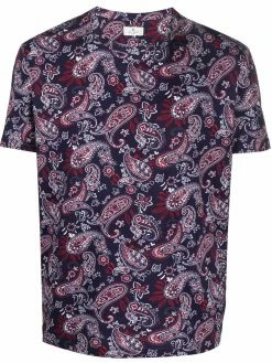 ETRO t-shirt à imprimé cachemire