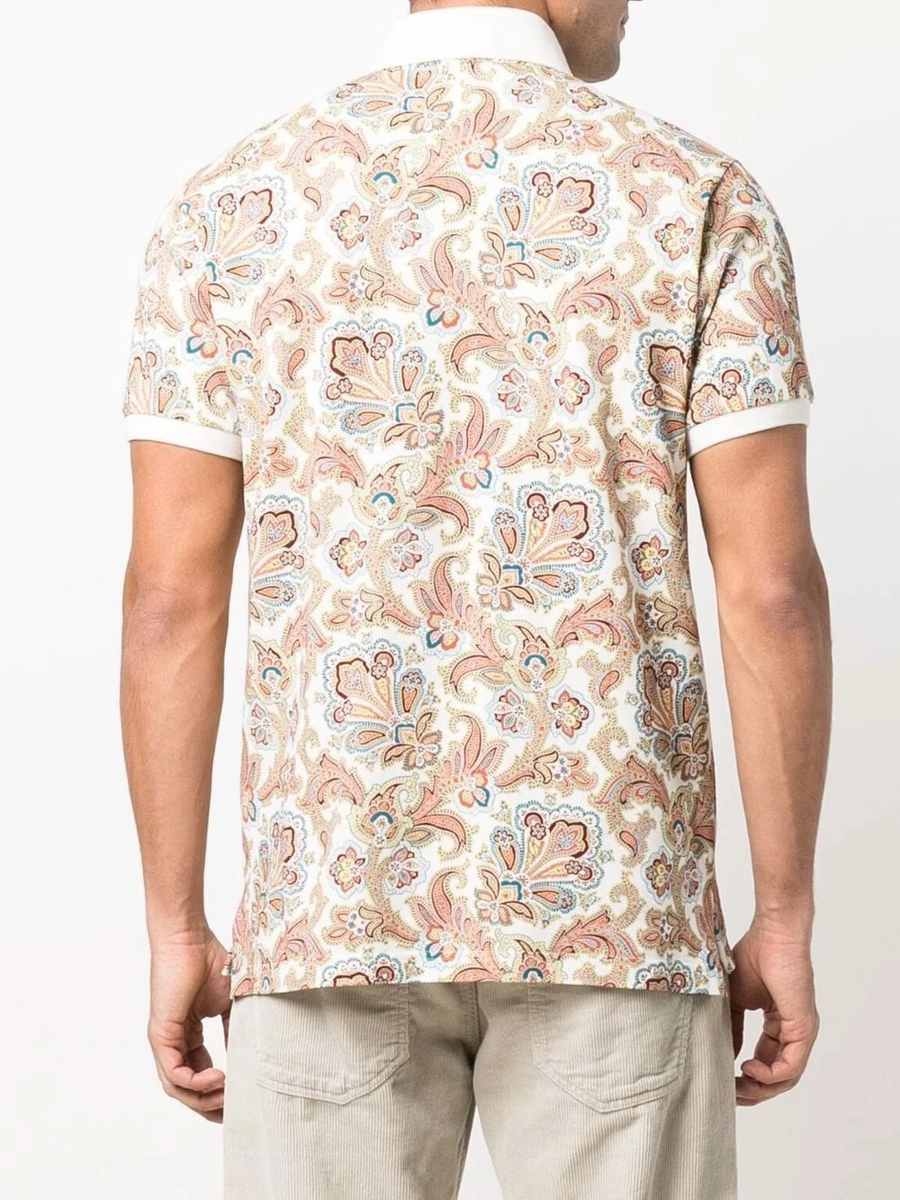 ETRO Prix Raisonnable Polo à motif cachemire polos homme 4 ETRO polo à motif cachemire