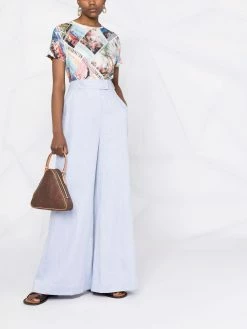 ETRO sac à main à design triangulaire