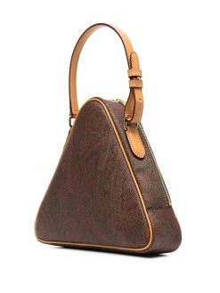 ETRO sac à main à design triangulaire