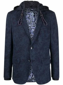 ETRO blazer à simple boutonnage