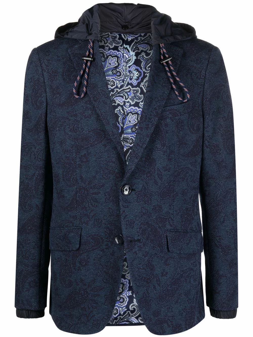 Rabais ETRO Blazer à simple boutonnage blazers homme 1 ETRO blazer à simple boutonnage