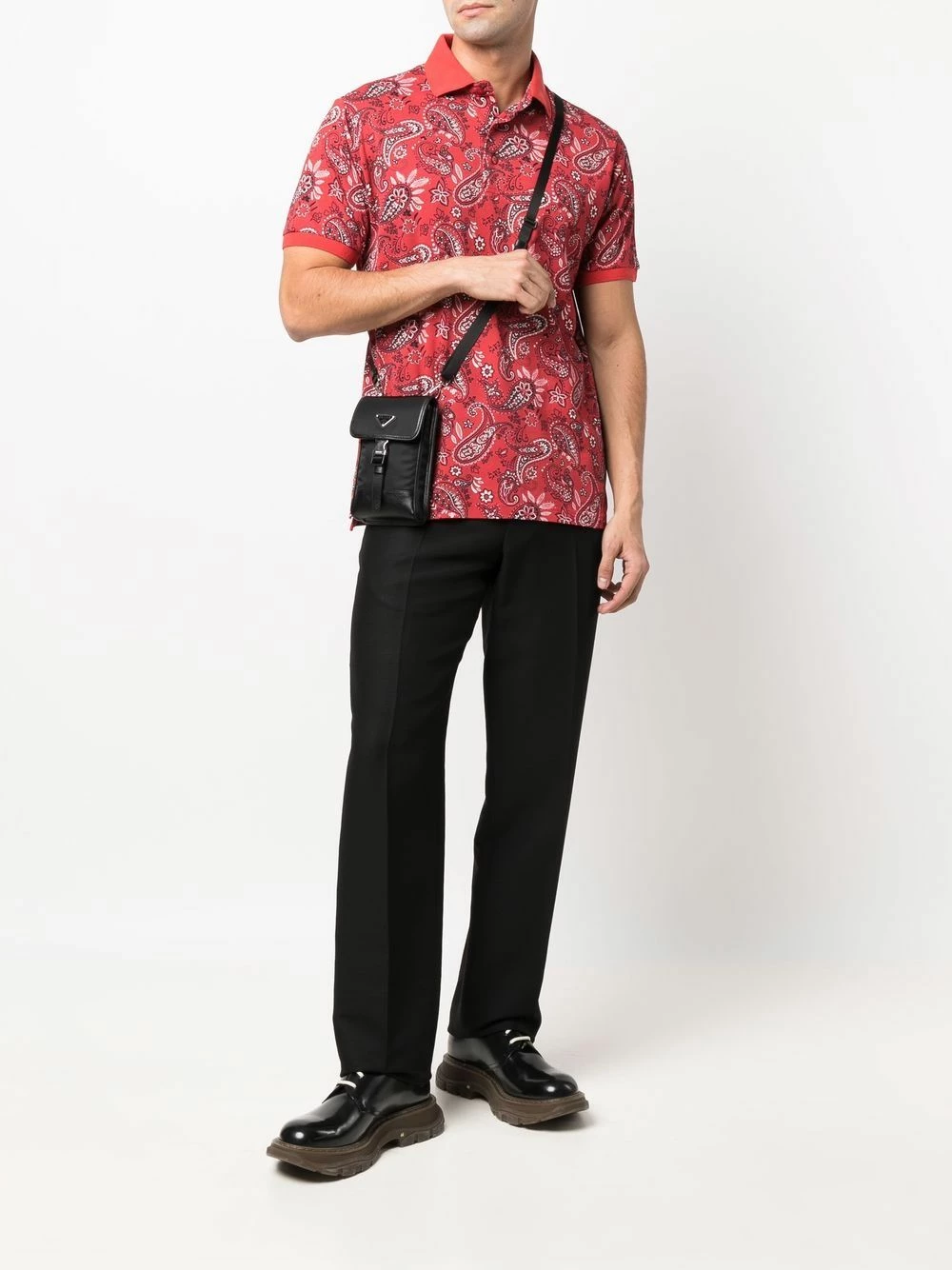 ETRO Polo à imprimé cachemire Prix Affortable polos homme 2 ETRO polo à imprimé cachemire