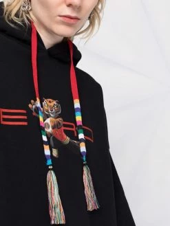 ETRO hoodie Kung Fu Panda à lien de resserrage