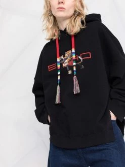 ETRO hoodie Kung Fu Panda à lien de resserrage