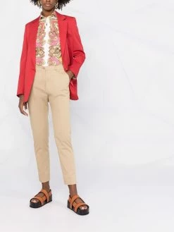 ETRO pantalon de tailleur fuselé