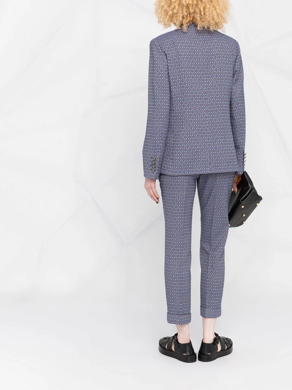 ETRO Soldes En Ligne Blazer à simple boutonnage blazers femme 4 ETRO blazer à simple boutonnage