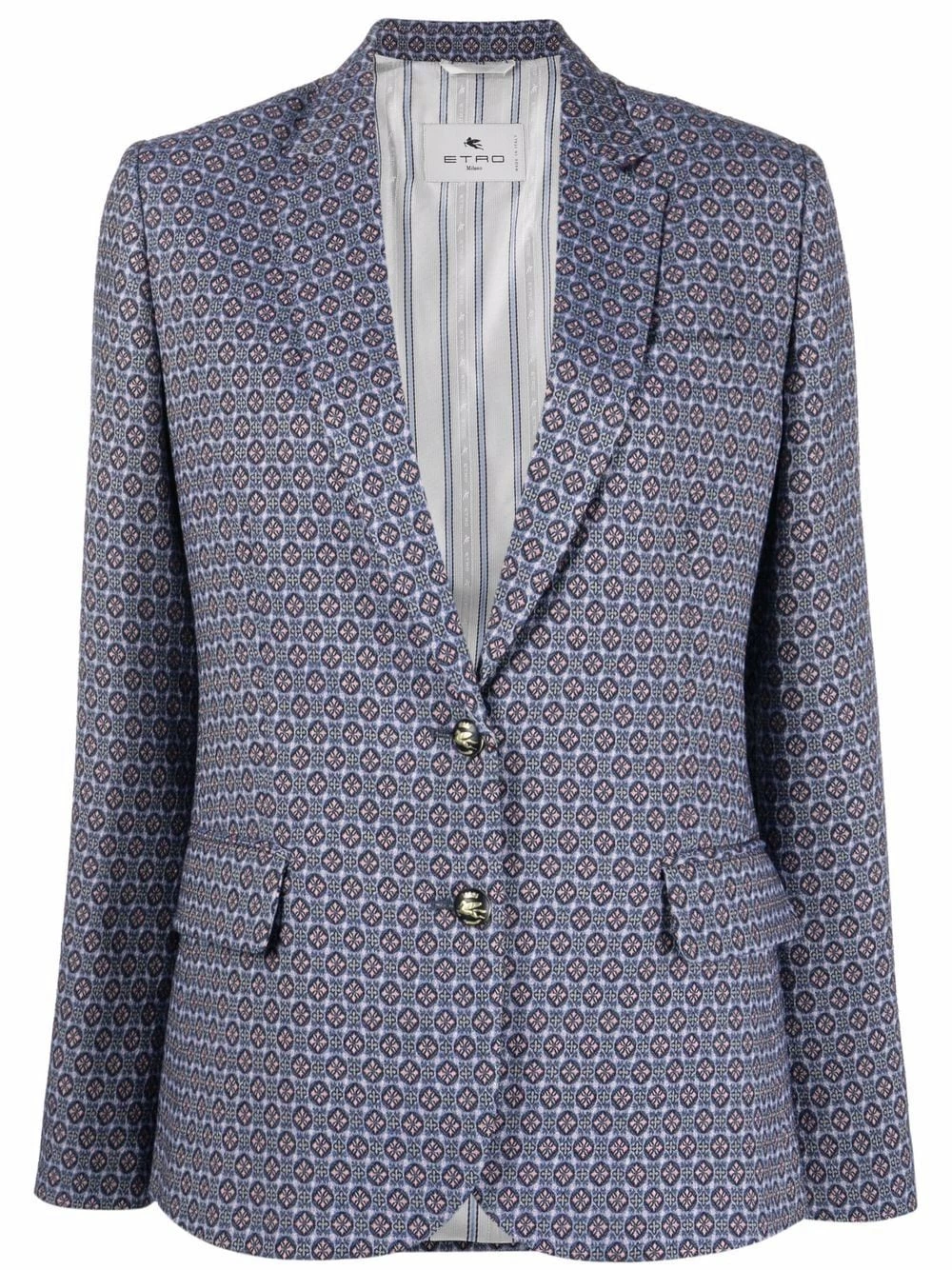 ETRO Soldes En Ligne Blazer à simple boutonnage blazers femme 1 ETRO blazer à simple boutonnage