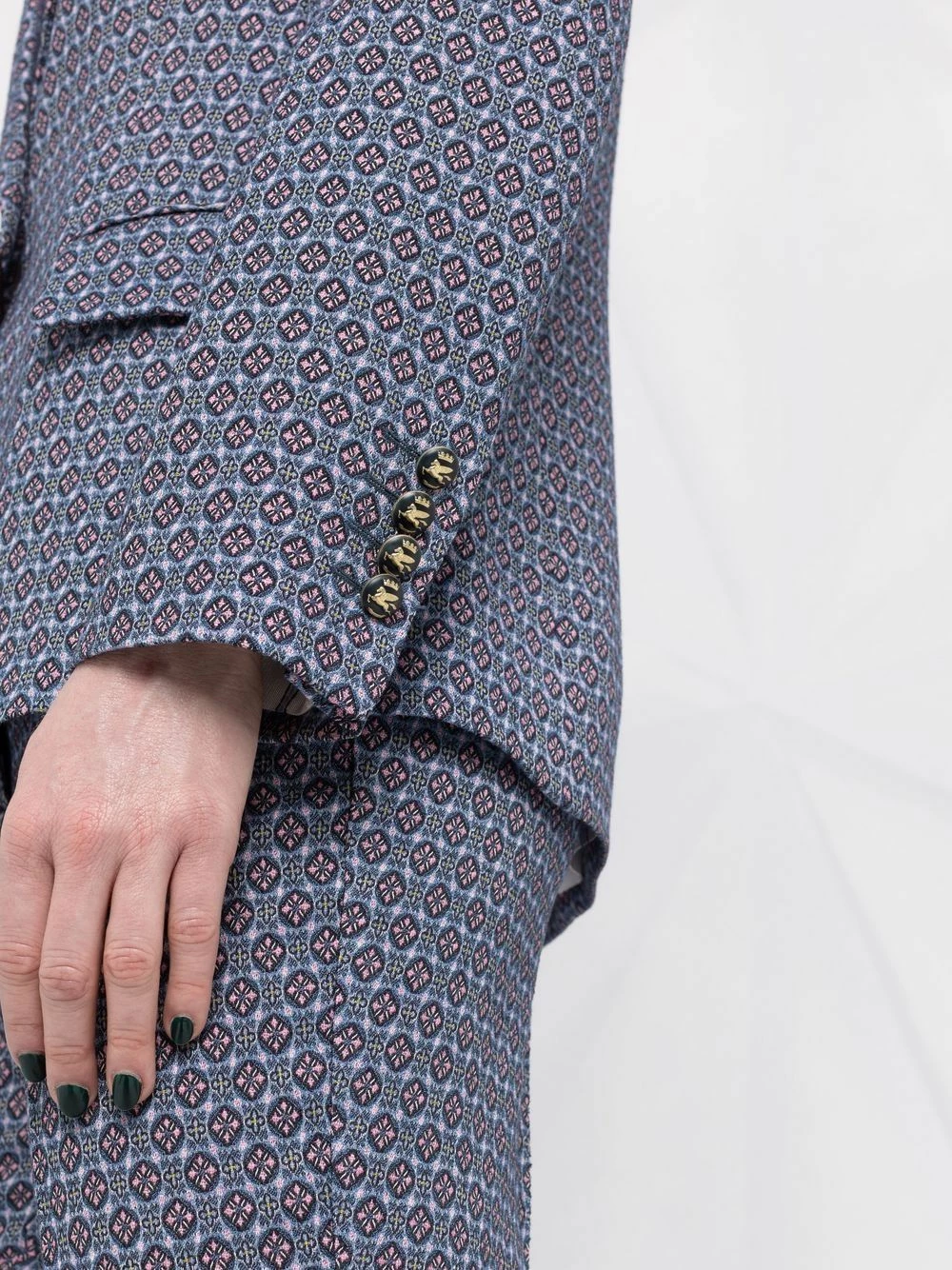 ETRO Soldes En Ligne Blazer à simple boutonnage blazers femme 3 ETRO blazer à simple boutonnage