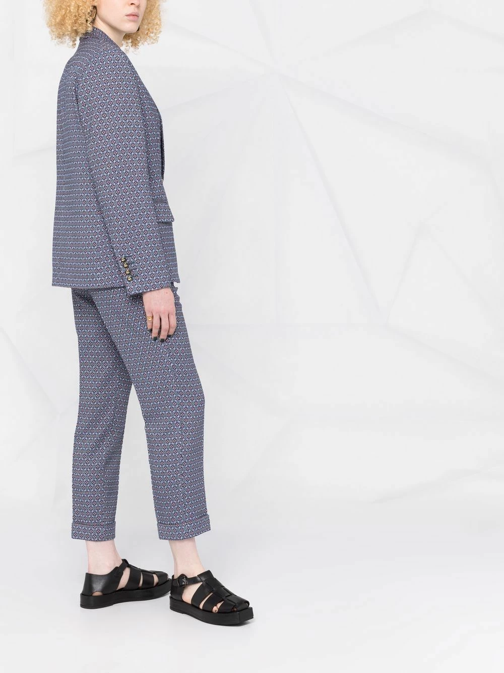 ETRO Soldes En Ligne Blazer à simple boutonnage blazers femme 6 ETRO blazer à simple boutonnage