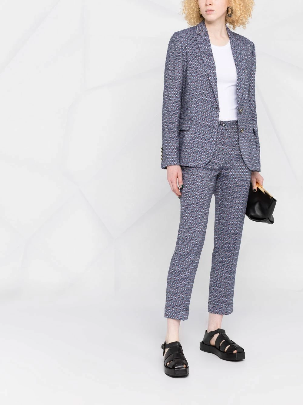 ETRO Soldes En Ligne Blazer à simple boutonnage blazers femme 2 ETRO blazer à simple boutonnage