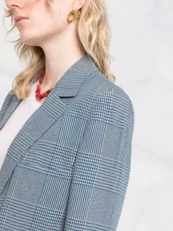 ETRO blazer à motif Prince de Galles