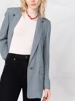 ETRO blazer à motif Prince de Galles