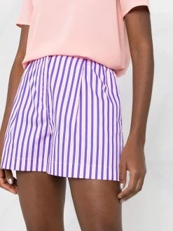 Qualité absolue ETRO Short rayé à taille haute shorts courts femme 8 ETRO short rayé à taille haute