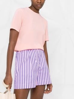 Qualité absolue ETRO Short rayé à taille haute shorts courts femme 10 ETRO short rayé à taille haute