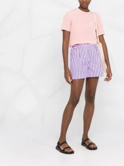 ETRO short rayé à taille haute