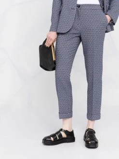 ETRO pantalon de tailleur court