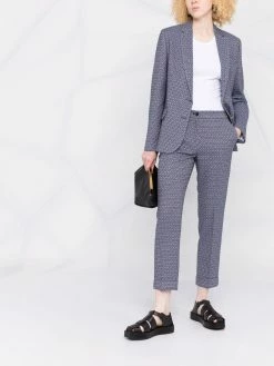 ETRO pantalon de tailleur court