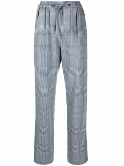 ETRO pantalon à motif Prince de Galles