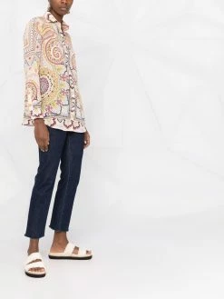 ETRO chemise boutonnée à motif cachemire