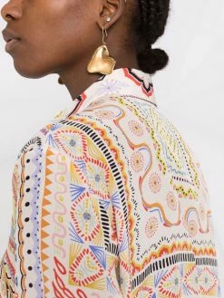 ETRO chemise boutonnée à motif cachemire