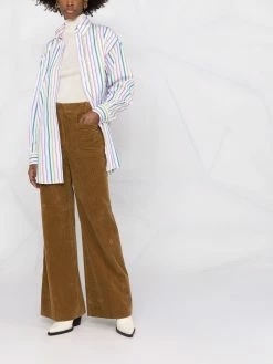 ETRO chemise à logo brodé