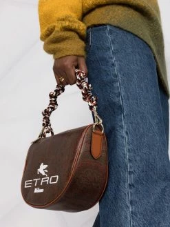 ETRO pochette Pegaso à motif cachemire