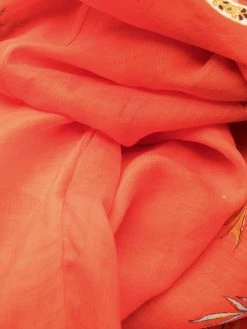 ETRO robe Ramie à motif cachemire