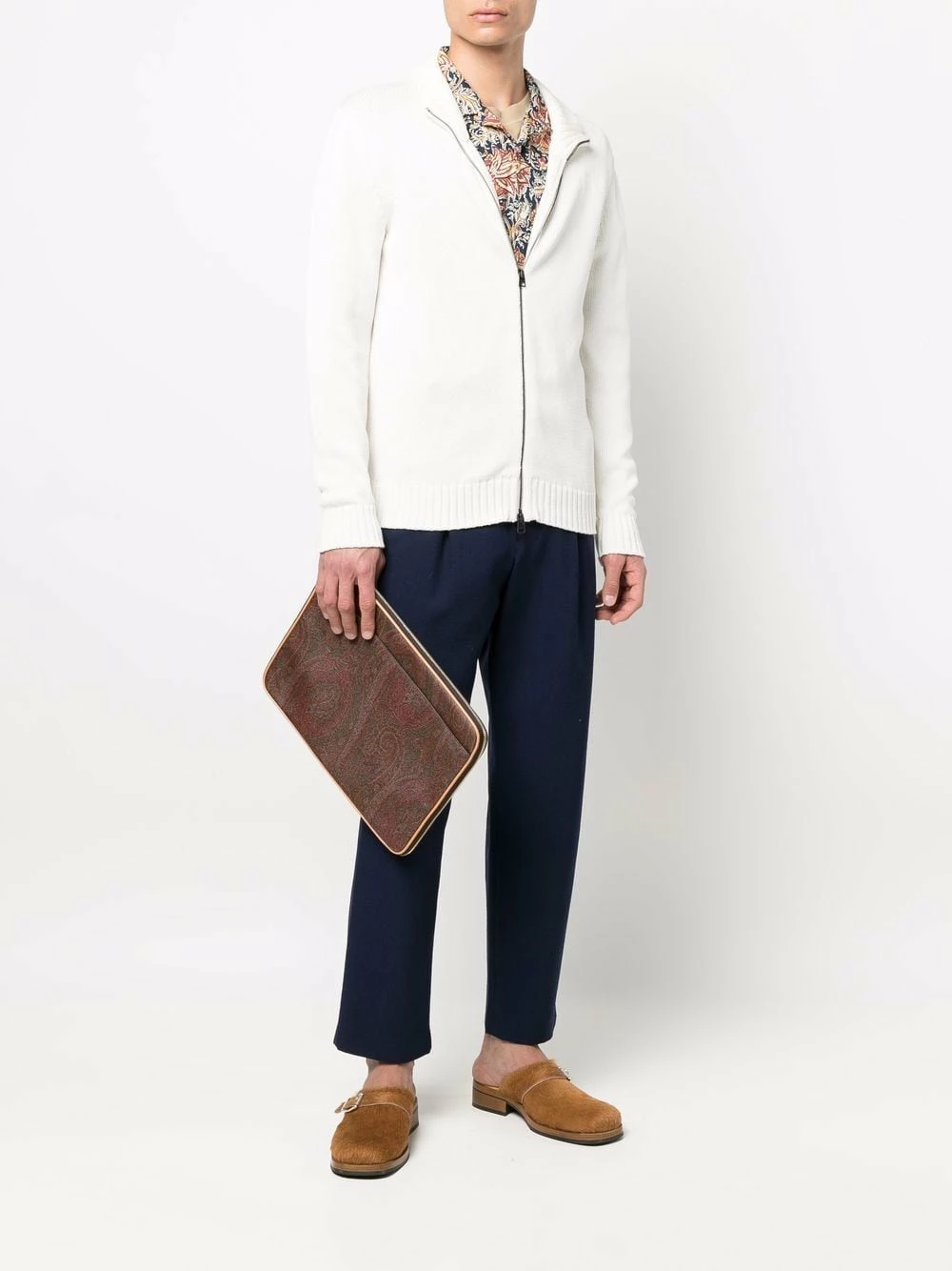 ETRO Pochette d'ordinateur à motif cachemire Marchandise de première qualité sacs ordinateur & porte-documents homme 2 ETRO pochette d'ordinateur à motif cachemire