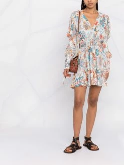 ETRO robe courte à fleurs