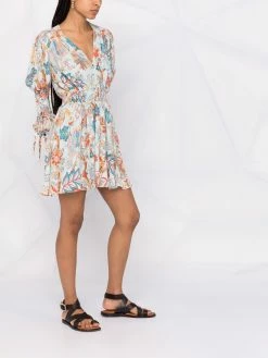 ETRO robe courte à fleurs