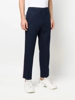 ETRO pantalon fuselé à détails rayés