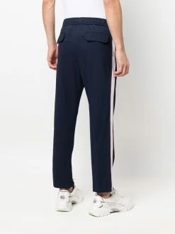 ETRO pantalon fuselé à détails rayés