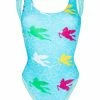 ETRO maillot de bain à motif graphique