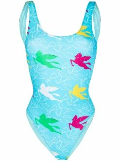 ETRO maillot de bain à motif graphique